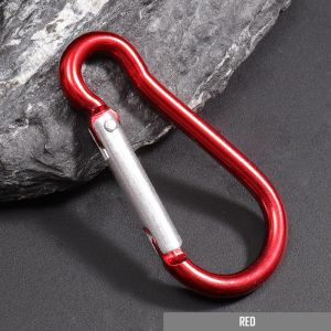Carabiner Gantungan Kunci Aluminium Alloy shape Karabiner Gantungan Kunci