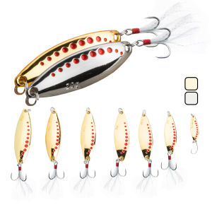 2 Color Mixed Vib Micro Spoon Lure Metal Jig Feather Hook Fishing Bait Set Fishing Lure Lure for Fishing SwimBait Lure Fishing Accessories Fish Bait Buzz Bait Lure Gewang Umpan Mancing Fishing Bait Fishing Gear Spinner Bait
