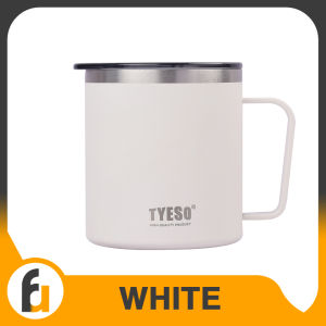 TYESO 400ml Coffee Mug Vacuum Insulated Stainless Steel Coffee Cup Drinking Flask
