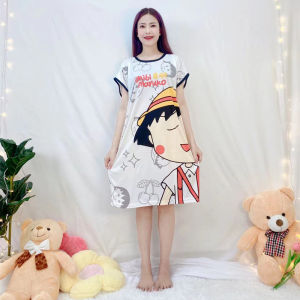 ชุดนอนผู้หญิง เสื้อนอนวงการชุดนอนผ้านิ่มโอเวอร์