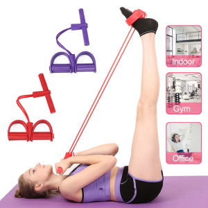 Stock Home wrokout Sit-up Equipment Pulling Band Pulling Tool Abdominal Exercise Fitness Pull Up Rope Elastic Band Sit Up Tool