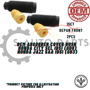 HONDA CITY SEL IDSI (GD8) / JAZZ SAA IDSI (GD3) depan FRONT OEM ABSORBER COVER BUSH