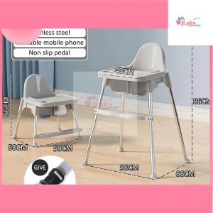 Adjustable Baby Dining Chair Foldable Baby High Chair multifunctional children portable kerusi makan bayi