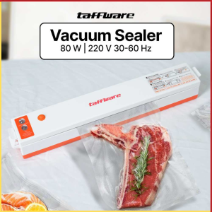 PROMO TERBARU Taffware Pompa Vacuum Sealer Makanan Food Packing Machine / Mesin Pengemas Plastik Makanan / Vakum Perekat Multifungsi / Perekat Makanan - SX-101 - Orange