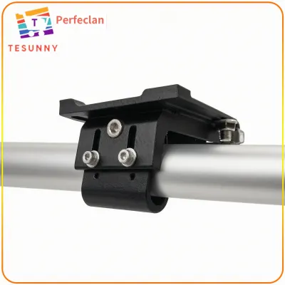 Perfeclan Adjustable Roof Rack Mounting Bracket Matte Black Roof Rack Bracket Threaded Bolt Vehicle Accessory Heavy Duty