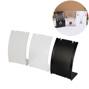 Dây chuyền trưng bày Vòng cổ đứng nghiêng Giá treo bông tai dụng cụ trưng bày hiển thị Showcase Rack