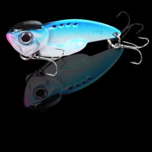 เหยื่อตกปลา VIB โลหะ ขนาด 7 กรัม 10 กรัม 12 กรัม 14 กรัม สําหรับปลาเทราท์ เบส ปลาแซลมอน น้ําจืด