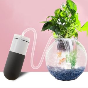 NEWTAP Mini Fish Water Pump USB Charging Silent Air Compressor 5V 1W Aerator Oxygenator Fish Tank