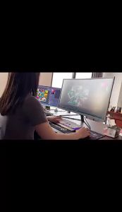 2025 Mới Thời trang nam mới Áo thun sọc cổ tròn tay ngắn cho nam Áo thun in 3D cho nam Thể thao tay ngắn Thời trang đường phố cho nam