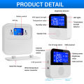 RCYAGO Smart WiFi Temperature Humidity Sensor Bluwtooth APP Alarm Indoor Outdoor Hygrometer Temperature Monitoring Device. 