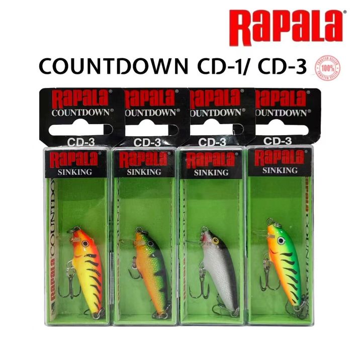 RAPALA COUNTDOWN FISHING LURES ( CD01 / CD03 )