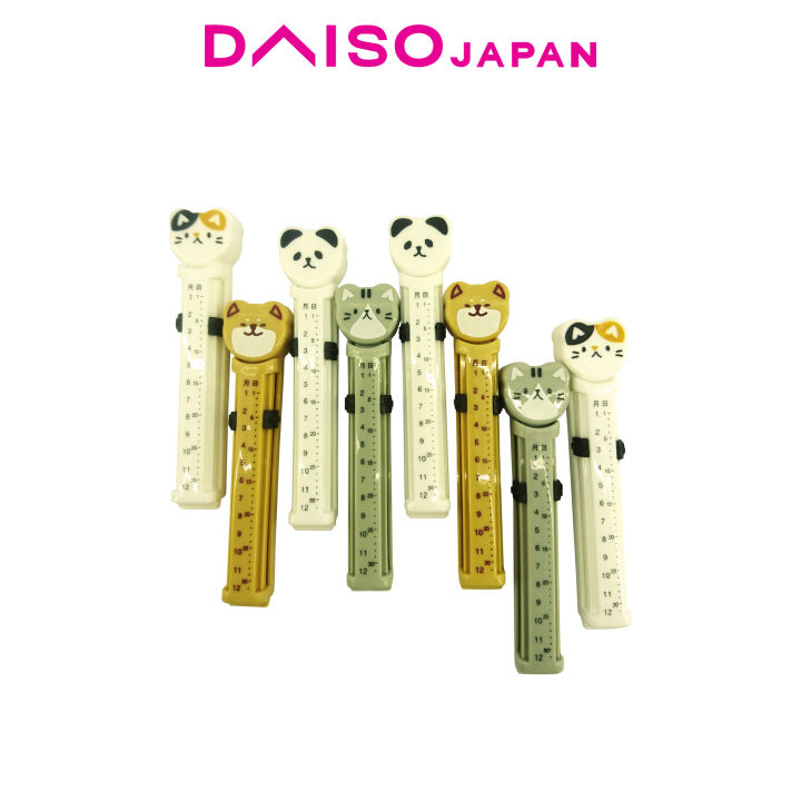 Daiso Animal Bag Clip with Expiration Indicator 8pcs Lazada PH