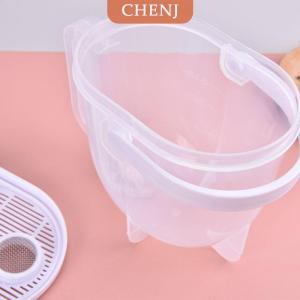[COD] CHENJ 1ชิ้นพลาสติกสำหรับใช้ในครัวทำความสะอาดได้อย่างรวดเร็วล้างข้าวได้สะดวกอุปกรณ์