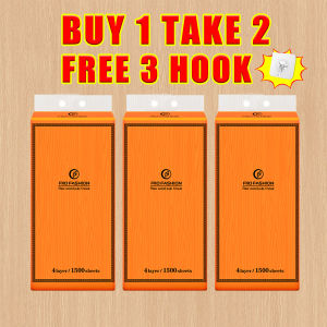 【TREE CARE BUY 1 TAKE 2 】Hanging Wall Tissue Household Hand Paper Air Cushion Toilet Paper High-quality large pack of household paper