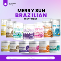 Merry Sun Brazilian Hair Treatment, Rescue dry and colored hair , For smooth nd boucy hair. 