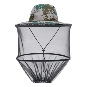 Outdoor Breathable Hat: UV Protection & Mosquito Repellent Fishing Accessory