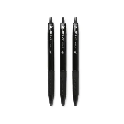Pilot BP-1RT Retractable Ballpoint Pen 0.7mm Pack of 3