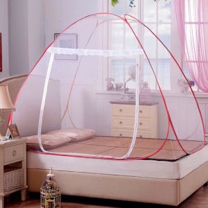 Queen Size Indoor Folded Mosquito Net for Beds Anti Mosquito Bites Net Tent 1.5