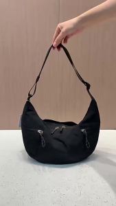 lulu2026 Croissant 6L shoulder crossbody dumpling bag 13L Large-capacity sports bag yoga bag