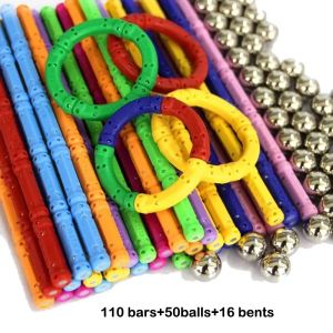 150-176pcs Educational Magnetic Sticks For Kids Magnet Building Blocks Toys Accessories Designer Magnetic Construction Toys2026