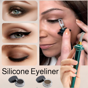 Silicone Eyeliner Nonsmudge Waterproof Drawing Eyeliner Tools Makeup Auxiliary Guard Tool