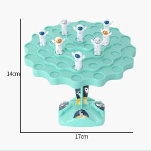 เกมต้นไม้ เด็กสมดุลบอร์ดปริศนาอินเตอร์แอคทีสก์ท็อปของเล่นปริศนา family gameของเล่นคลายเครียด ชุดของเล่น นักบินอวกาศ