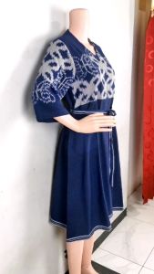Ayura Dress - Tenun Ikat Premium A