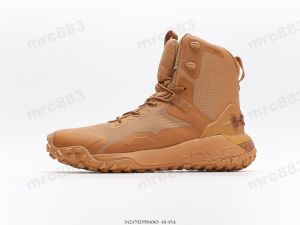 2023 New Under Armours Mens Cowhead High Top Shoes New Color Matching Outdoor Training Shoes Tactical Boots Multi functional Durable Anti slip Sports Shoes