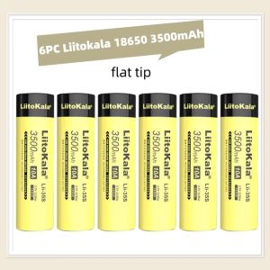 ⭐️ LiitoKala 18650 Flat head /Pointed tip Lii-35S 3.7V 3500mAh 10ARechargeable Power Lithium-ion Battery for LED Flashlight