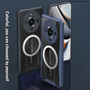 Case Realme 11 Pro Silikon Cooling Gaming Magsave Casing Clear Handphone