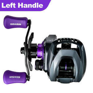 Seasir ZERO-VX/ZER0-119 133g/119g BFS Baitcasting Fishing Reel Ultralight 7.6:1 High Speed Gear Ratio 6+1BB/8+1BB Max Drag 4kg Fresh Saltwater Fishing Coil