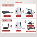 Wireless-N WiFi Repeater 300Mbps Mendukung Wifi 802.11b/g/n Wi Fi Extender Taffware MT02. 
