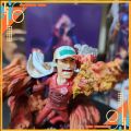(Mô hình One Piece) Đô đốc Akainu (Sakazuki) tư thế chiến đấu ở trận Marine Ford (Cao 11cm). 