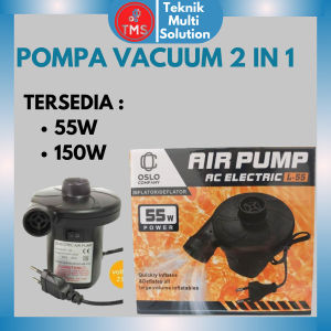 POMPA ANGIN & VACUUM ELECTRIC 2 in 1 ELECTRIC AIR PUMP SOFABED AIRBED