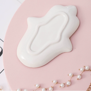 Hoa hướng dương nhỏ tay đĩa gốm tấm trang trí đĩa chứa đò lỉnh kỉnh Vòng cổ lưu trữ khay trang điểm trong món ăn tấm