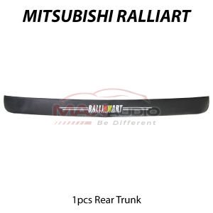 ADVANCED SUPER HERO MONSTER EYE RALLIART SUPREME Car Door Rear Trunk Side Sill Carbon Fiber Sticker Protector