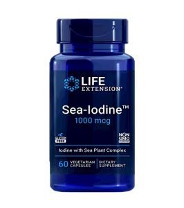 Life Extension Sea-Iodine 1000mcg 60 Vegetarian Capsules Dietary Supplement Imported from USA