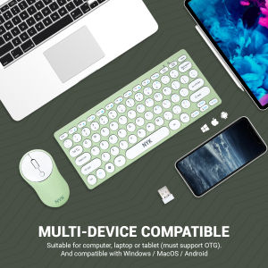 Keyboard Wireless Combo Set Mouse NYK K20