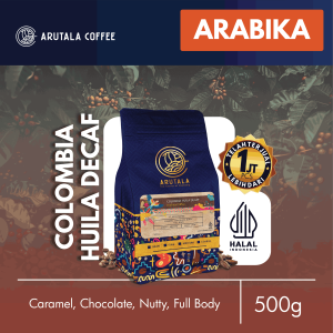 ARUTALA Kopi Colombia Decaf Arabika 500 Gram