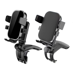 360 Degree Rotating Holder Car Phone Stand Dashboard Mount Holder for 4-7.2inch Phone Shockproof Clip Type Cradles