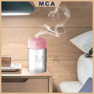 MCAHOME Ultrasonic 260ml Humidifier Essential Oil USB Aroma Diffuser Colorful Light With Free Cotton Filter