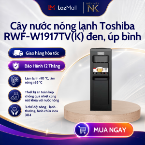 Cây nước nóng lạnh Toshiba RWF-W1917TV(K) | úp bình - Công suất 650W - Bảo hành 12 tháng