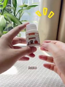猫狗崇净宠物驱虫药体内外犬猫通用天然植物饲料原料100片/瓶批发