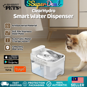 Smart Pets Clear Hydro water dispenser with App Control (3L)