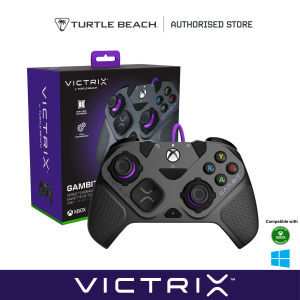 Turtle Beach Victrix Gambit Prime Wired Tournament Controller Compatible with Xbox | Windows 10 & 11