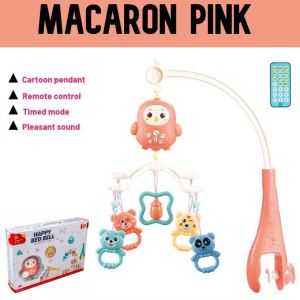 #Readystock Remote Baby Music Bed Bell Toy for Crib And Baby Cot With Music Box Hanging Toys Mainan Gantung Katil Bay