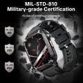 Aolon Tetra S5 Fitness Tracker Smartwatch with HD Display, Heart Rate & Sleep Monitoring, 1.96" Touchscreen, 420mAh, 3ATM Waterproof - New. 