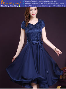 Váy đầm maxi thắt eo sang trọng GLV118 Cuocsongvang