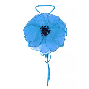 Spice Girls Sleeveless Floral Halter Top Streetwear Must Have Top