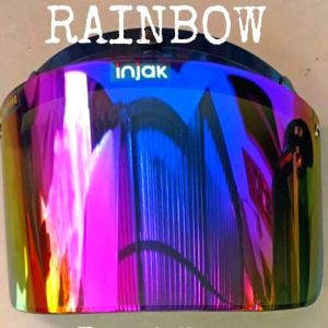 Helm Bogo Spoiler Kairoz List Chrome Kairos Kaca Flat Datar - Bogo Terbaru - Bogo Paket Ganteng Spoiler
